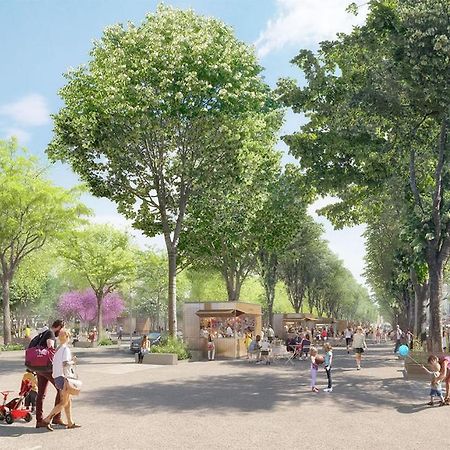 Quartier De Verdure "Cours Julien La Plaine "Chambre Privee Dans Appartement Marseille Ngoại thất bức ảnh